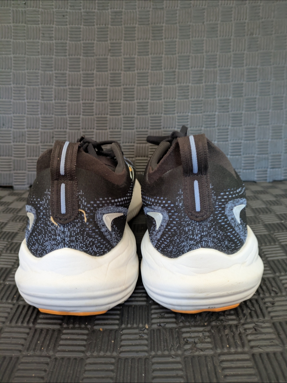 Brooks Glycerin 22 Shoes Mens Size 10.5 D Wide Black Country Blue Orange Pop - Picture 2 of 8